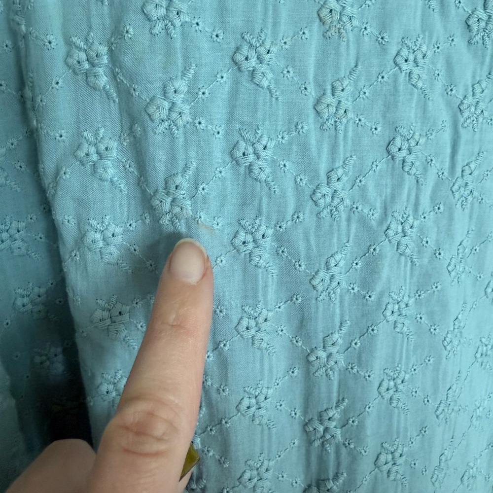Gal Meets Glam Anthropologie Judith Eyelet Dress - Picture 3 of 10